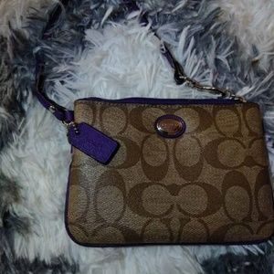 Coach wristlet/wallet